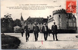 78 RAMBOUILLET - Le President Fallieres Au CHATEAU - Rambouillet