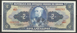 BRESIL . BILLET DE 2 CRUZEIRO . - Brazil