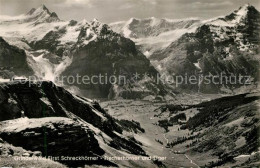 13143599 Grindelwald First Schreckhoerner Fischerhoerner Und Eiger Berner Alpen  - Autres & Non Classés