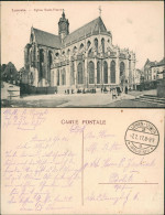Postkaart Löwen Louvain Eglise Saint-Pierre. 1917  Gel. Feldpoststempel - Altri & Non Classificati