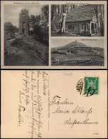 Ansichtskarte Adenau 3 Bild Aussichtsturm Hohe Acht, Blockhaus, Hotel 1925 - Sonstige & Ohne Zuordnung