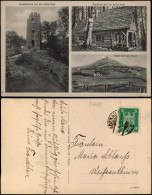 Ansichtskarte Adenau 3 Bild Aussichtsturm Hohe Acht, Blockhaus, Hotel 1925 - Autres & Non Classés