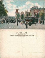 Rotterdam Rotterdam Hogendorpsplein. Straßenbahn Windmühle 1911 - Rotterdam