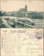 Ansichtskarte Rheine Westfalen Partie  Schleuse 19155   Feldpoststempel Geprüft - Rheine