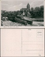 Ansichtskarte Rheine Westfalen Partie An Der Schleuse. 1941 - Rheine
