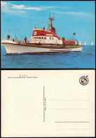 Ansichtskarte  Seenot-Rettungskreuzer Theodor Heuss 1975 - Autres & Non Classés