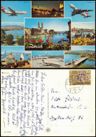 Ansichtskarte Zürich Mehrbildkarte Mit Div. Ansichten 1980 - Other & Unclassified