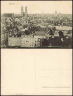 Ansichtskarte München Totale 1913 - München