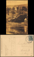 Ansichtskarte Neckarsteinach Vorderburg, Neckarufer 1917 - Autres & Non Classés