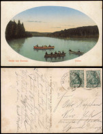 Ansichtskarte Ebnisee-Welzheim Ruderpartie Ruderboote Ebnisee 1911 - Autres & Non Classés