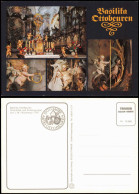 Ansichtskarte Ottobeuren Basilika Chordetail Und Puttengruppe 1990 - Autres & Non Classés