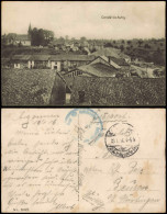 CPA Condé-lès-Autry Ardennes Stadtpartie 1916  Gel. Feldpoststempel WK1 - Autres Communes