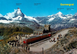 13129477 Gornergrat Zermatt Bahnstation Matterhorn  Gornergrat Zermatt - Altri & Non Classificati