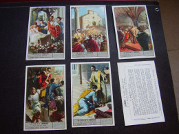 Original Old Cards Chromos Liebig S 1611 IT La Vie D' Ambrogio Complet - Liebig