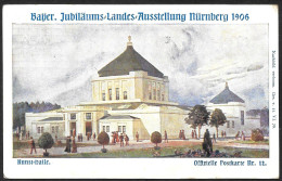 Germania/Germany/Allemagne (Baviera): Intero, Stationery, Entier, Esposizione Nazionale Di Norimberga 1906, Nuremberg Na - Otros & Sin Clasificación