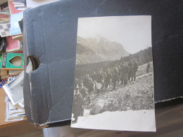 Officers On The Mountain, I Think It's Austro-Hungarian, I'm Not Sure WW1 12x17.5 Cm - Weltkrieg 1914-18