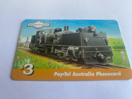 1:044 - Australia Pay Tel Railways Of Australia Train - Australia