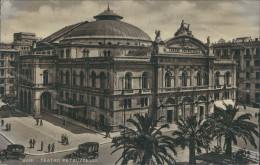 Cs489 Cartolina Bari  Citta' Teatro Petruzzelli 1943 - Bari