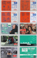 Lotto 10 Schede Prepagate WIND/OMNITEL (vedi Descrizione) - [2] Sim Cards, Prepaid & Refills