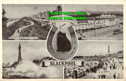 R355918 Good Luck From Blackpool. The Glorious Sea. Promenade And Central Pier. - World