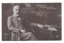 VENIZELOS - Grand Homme D'Etat Grec - Ami De La France - Cliché Boucas - Beau Portrait - Premier Ministre De Grèce 1910 - Weltkrieg 1914-18