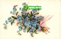 R355938 Blue Flowers. S. S. S. Postcard - World