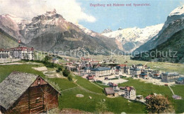 13113867 Engelberg OW Mit Hahnen Und Spannoerter Engelberg - Autres & Non Classés