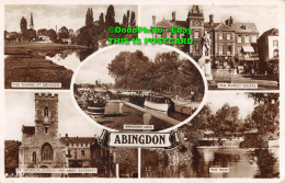 R355950 Abingdon. The Weir. The Market Square. Abingdon Lock. Excel Series. RP. - World