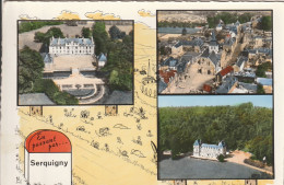 Serquigny Multivues  Chateau Eglise - Sonstige & Ohne Zuordnung