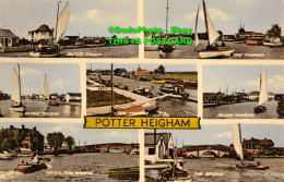 R355953 Potter Heigham. River Thurne. Hotel And Bridge. Valentine. Collo Colour. - World