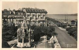 13112959 Geneve GE Monument Brunswick Et Quai Du Mont Blanc Geneve - Sonstige & Ohne Zuordnung