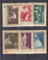 Peintures - Rubens - Rembrandt - Roumanie - Yvert 2286 / 91 Oblitérés - Valeur 3,00 Euros - Used Stamps