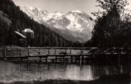 CPSM - CHAMPEX - Le Lac Et Le Grand-Combin - Edition Darbellay (format 9x14) (Affranchissement TP) - Orsières