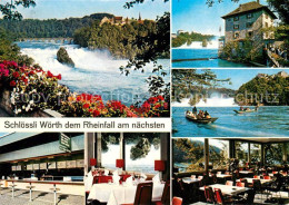 13095729 Neuhausen SH Restaurant Schloessli Woerth Am Rheinfall Neuhausen SH - Andere & Zonder Classificatie