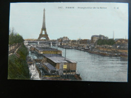 PARIS                       PERSPECTIVE DE LA SEINE - La Seine Et Ses Bords