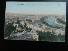 PARIS                      PANORAMA DE LA SEINE  ( RIVE DROITE ) - Panoramic Views