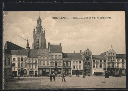 AK Roeselare, Groote Markt En Sint-Michielstoren  - Otros & Sin Clasificación