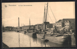 AK Roulers, Le Canal, Schiffe Am Hafen  - Andere & Zonder Classificatie