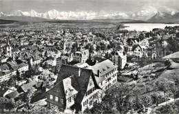 13072367 Biel Bienne Fliegeraufnahme Mit Alpenpanorama Biel/Bienne - Sonstige & Ohne Zuordnung