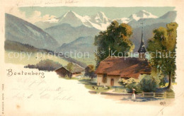 13069087 Beatenberg Kapelle Alpenpanorama Kuenstlerkarte Beatenberg - Sonstige & Ohne Zuordnung
