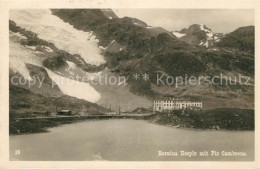 13066819 Berninapass Bernina Hospiz Mit Piz Cambrens Bernina - Autres & Non Classés