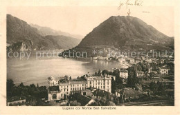 13065037 Lugano Lago Di Lugano Col Monte San Salvatore Lugano - Andere & Zonder Classificatie