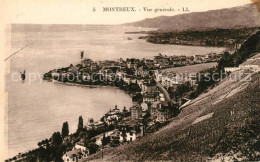 13065017 Montreux VD Vue Generale Montreux - Andere & Zonder Classificatie