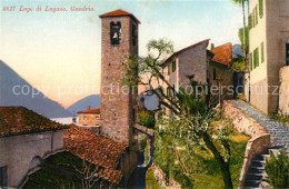 13065009 Gandria Lago Di Lugano Glockenturm Dorfmotiv Gandria - Autres & Non Classés