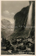 13064989 Lauterbrunnen BE Mit Staubbach Wasserfall Lauterbrunnen - Sonstige & Ohne Zuordnung