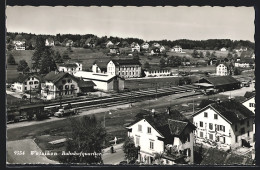 AK Wetzikon, Blick Aufs Bahnhofquartier, Mit Bahntrasse  - Sonstige & Ohne Zuordnung