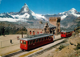 13063657 Gornergrat Zermatt Station Matterhorn Dt. Blanche Gornergrat Zermatt - Altri & Non Classificati