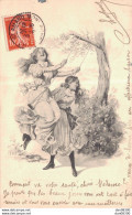 ILLUSTRATION SERIE JEUX D'ETE LA BALANCOIRE - 1900-1949