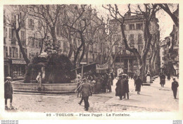 83 TOULON PLACE PUGET LA FONTAINE - Toulon