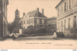 77 CHAMIGNY MAIRIE ET ECOLE - Altri & Non Classificati